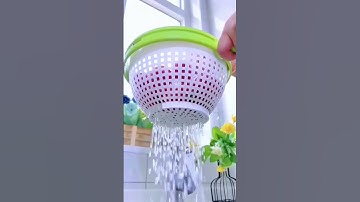 Rổ Rửa Trái Cây, Ray Củ Làm Ráo Nước Nhanh Chóng Tiện Lợi. #roruahoaqua #giadung #giadungtienich