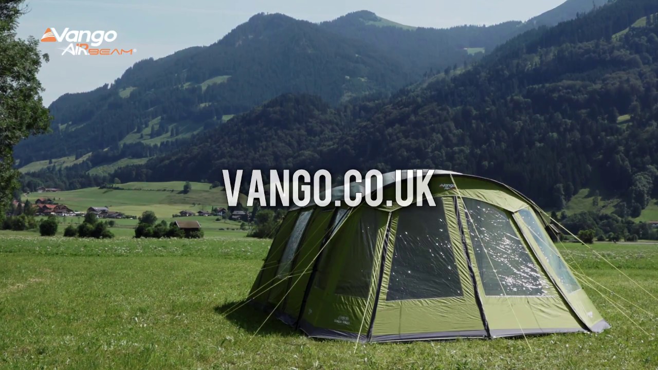 Vango Family AirBeam Tents - Taiga - filmed 2017