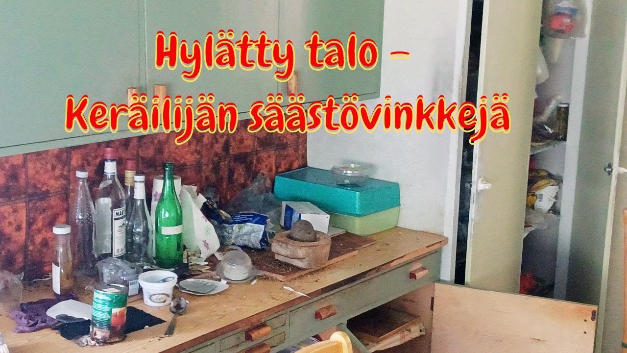 Kellarin yllätys haisevassa autiotalossa |Urbex Suomi