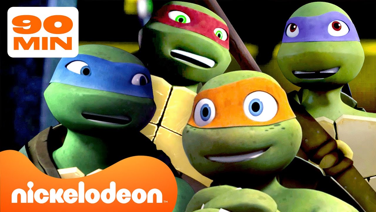Les Tortues Ninja | 90 minutes des moments les plus gentils des Tortues Ninja ! | Nickelodeon France
