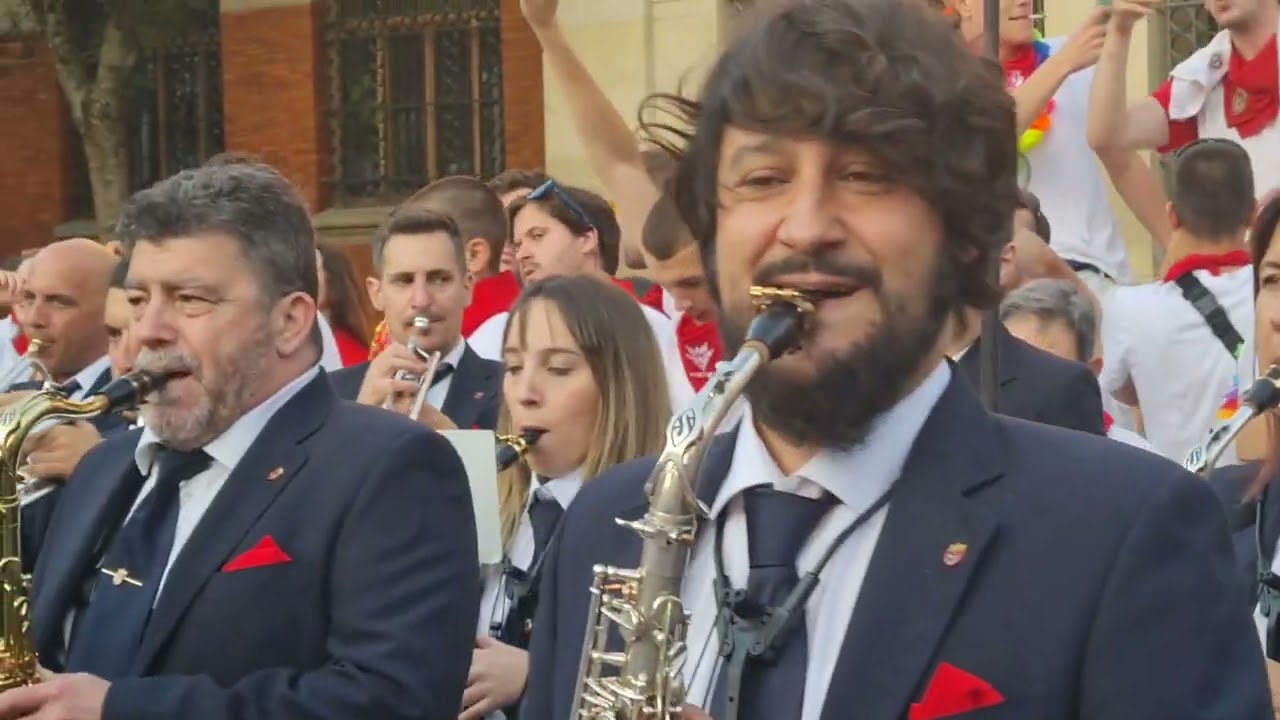 San Fermines la Pamplonesa en las dianas 09/07/23
