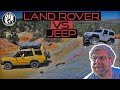 LAND ROVER  VS. JEEP OFF ROAD | Who Get's The Black Pearl?