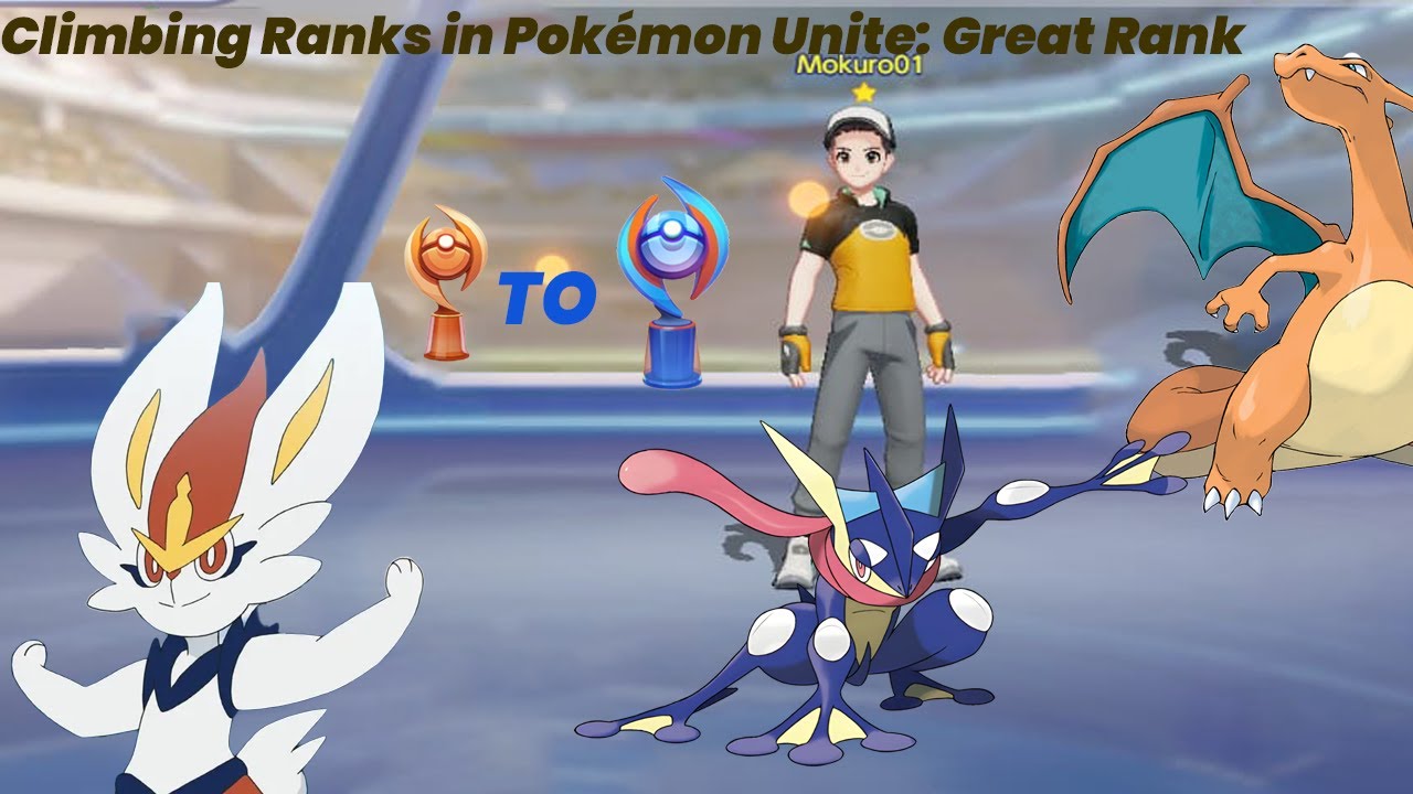 Climbing Ranks in Pokémon Unite: Great Rank Achieved with Greninja ...