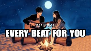 Every Beat For You - Romantic Love Song | Official Lyrics Video | MyTune