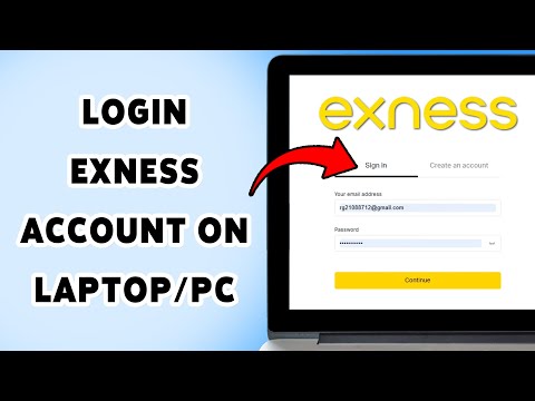 Cara Login Akun Exness di Laptop/PC 2025 | Masuk & Akses Dashboard Trading Anda