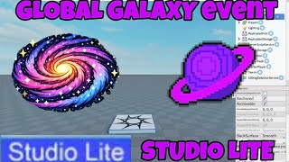 HOW TO MAKE GLOBAL GALAXY EVENT IN STUDIO LITE screenshot 5