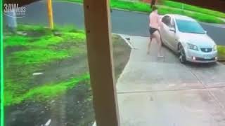 Alleged aggravated burglary victims fight back