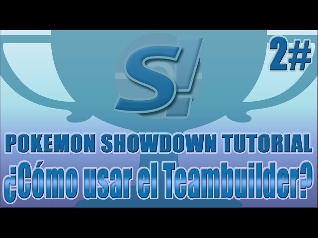 Pokémon Showdown Teambuilder Discord Bot