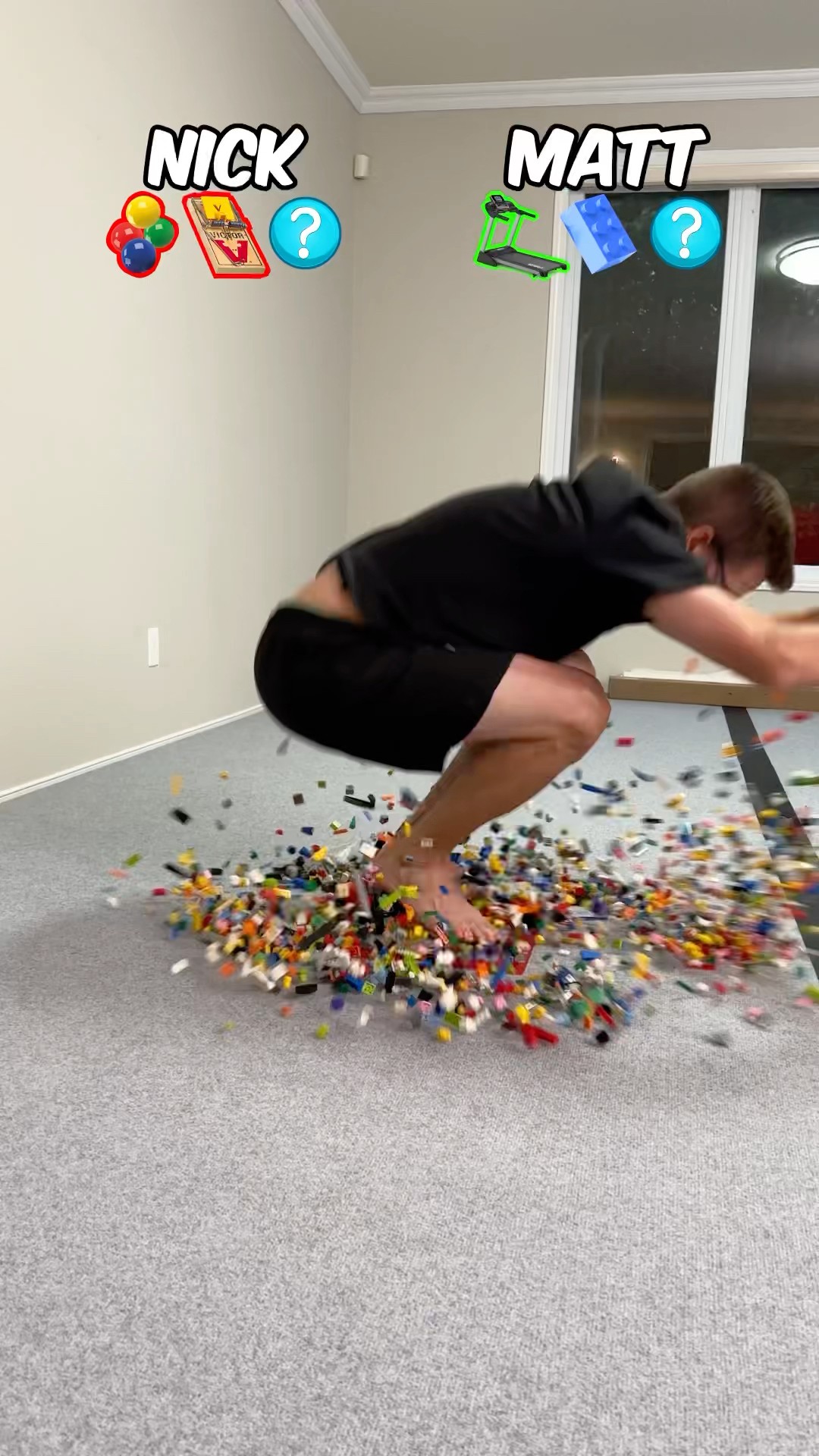 Parkour in emoji box! ?? vs  @Matt.Larose