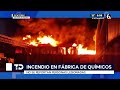 Fábrica se incendia en Ecatepec; participaron más de 300 bomberos