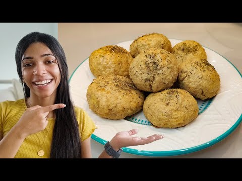 BOLINHO DE BATATA DOCE FIT ASSADO NO FORNO | Café da Manhã Saudável