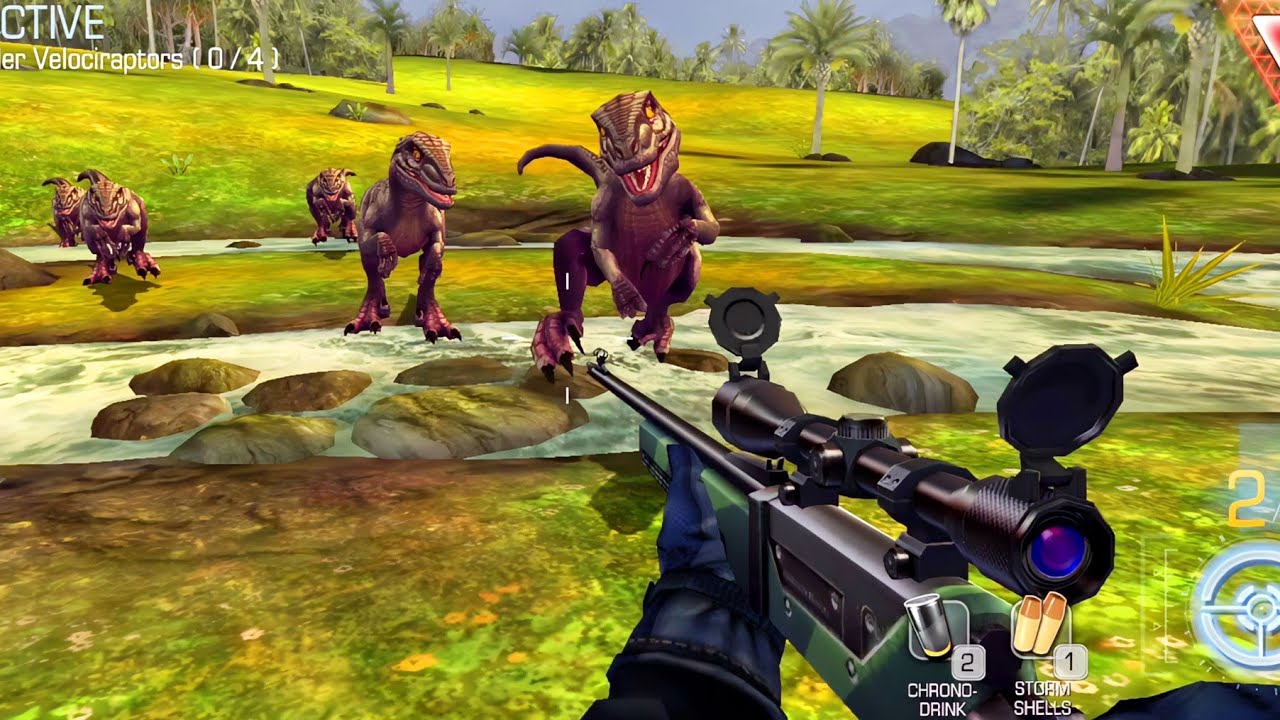 Dino Hunter Deadly Shores _ Android GamePlay #2 - YouTube