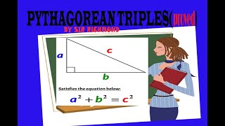 PYTHAGOREAN TRIPLES FORMULA PROVED IN SIMPLE STEPS