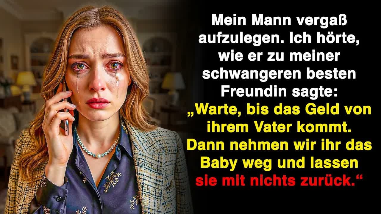 Mein Mann legte nicht auf, und ich hörte ihn zu meiner schwangeren besten Freundin： „Warte, bi