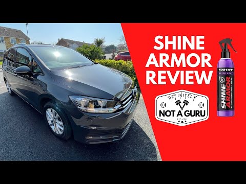 Honest Shine Armour Review Car Soap & Fortify Quick Coat #shinearmor