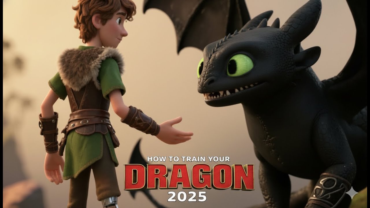 Новый анимационный фильм | Как приручить дракона: объяснение фильма на английском языке
