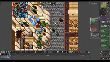 Tibia Morta Retro PvP 2018 Noobchar Action The King Of Thais!