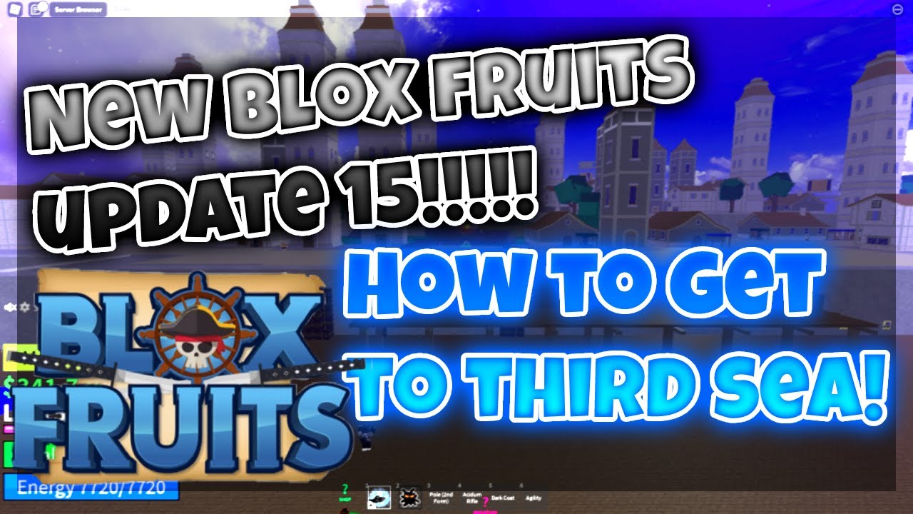 COMO CHEGAR NO NOVO MUNDO DO BLOX FRUITS !!! *UPDATE 15* 