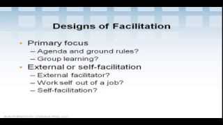 Facilitation in Action Learning Groups (3 of 6)