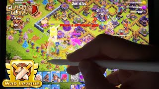ASMR Clash Of Clans!  CLAN WAR LEAGUES!! 