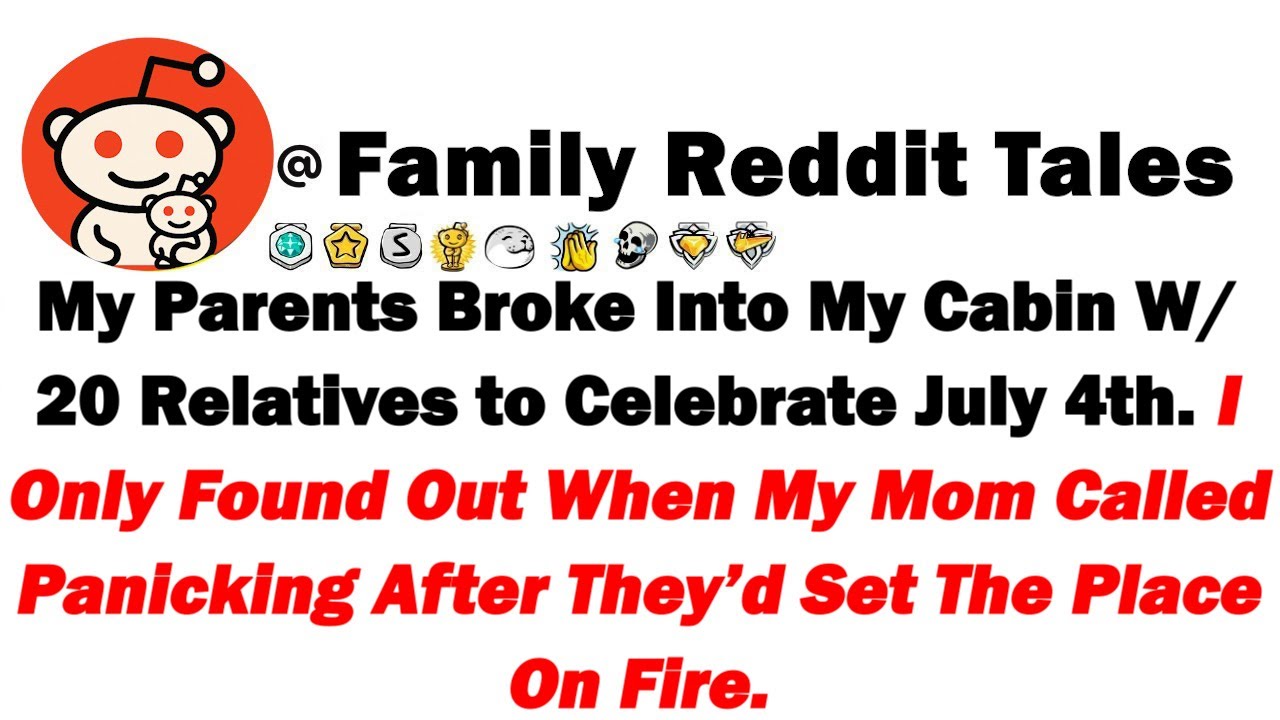 Мои родители вместе с 20 родственниками проникли в мой домик, чтобы отпраздновать 4 июля. Я узнал...
