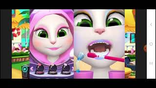 my talking angela toilet poop screenshot 2