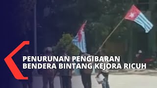 Penurunan Pengibaran Bendera Bintang Kejora di Jayapura Ricuh!