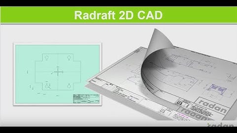 Drafting in RADAN Radraft 2D CAD Обработка чертежей в 2D