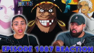 Blackbeard Shows Up And Boa Is In Trouble One Piece Episode 1087 Reaction