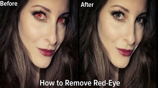 PicsArt: How to remove Red Eye