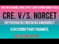 CRE VS NORCET EXPLAIN BY GP SIR
