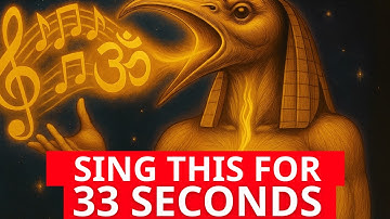 Thoth’s MOST POWERFUL Secret: If You SING This Way, You Will INSTANTLY UNLOCK Your Healing Power