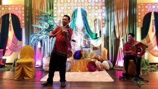 Violinist In Action In Penang