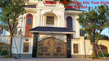 Cổng nhôm đúc Cần Thơ