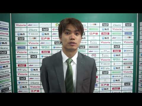 5/12 J2第14節神戸戦 小池純輝選手インタビュー【ヴェルディ2013】