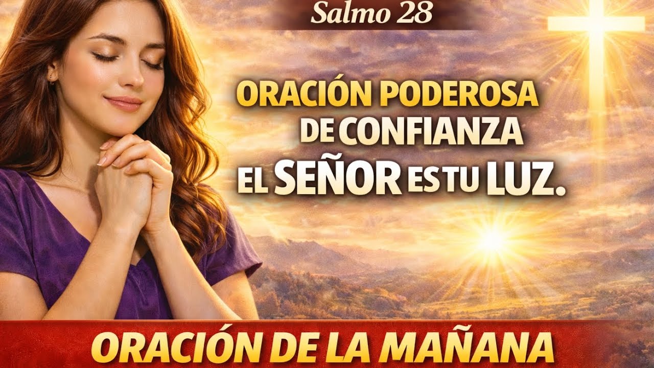 Oración poderosa de confianza, el señor es tu luz salmo 27