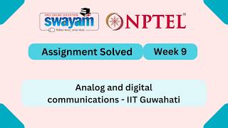 Analog and digital communications Week 9 | NPTEL ANSWERS 2026 #nptel2026 #myswayam #nptel #nptelexam