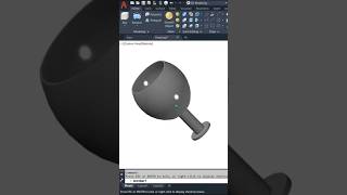 AutoCAD Shell & Revolve Command | 3D Object Design Tutorial in Hindi #shorts #autocad #ytshorts