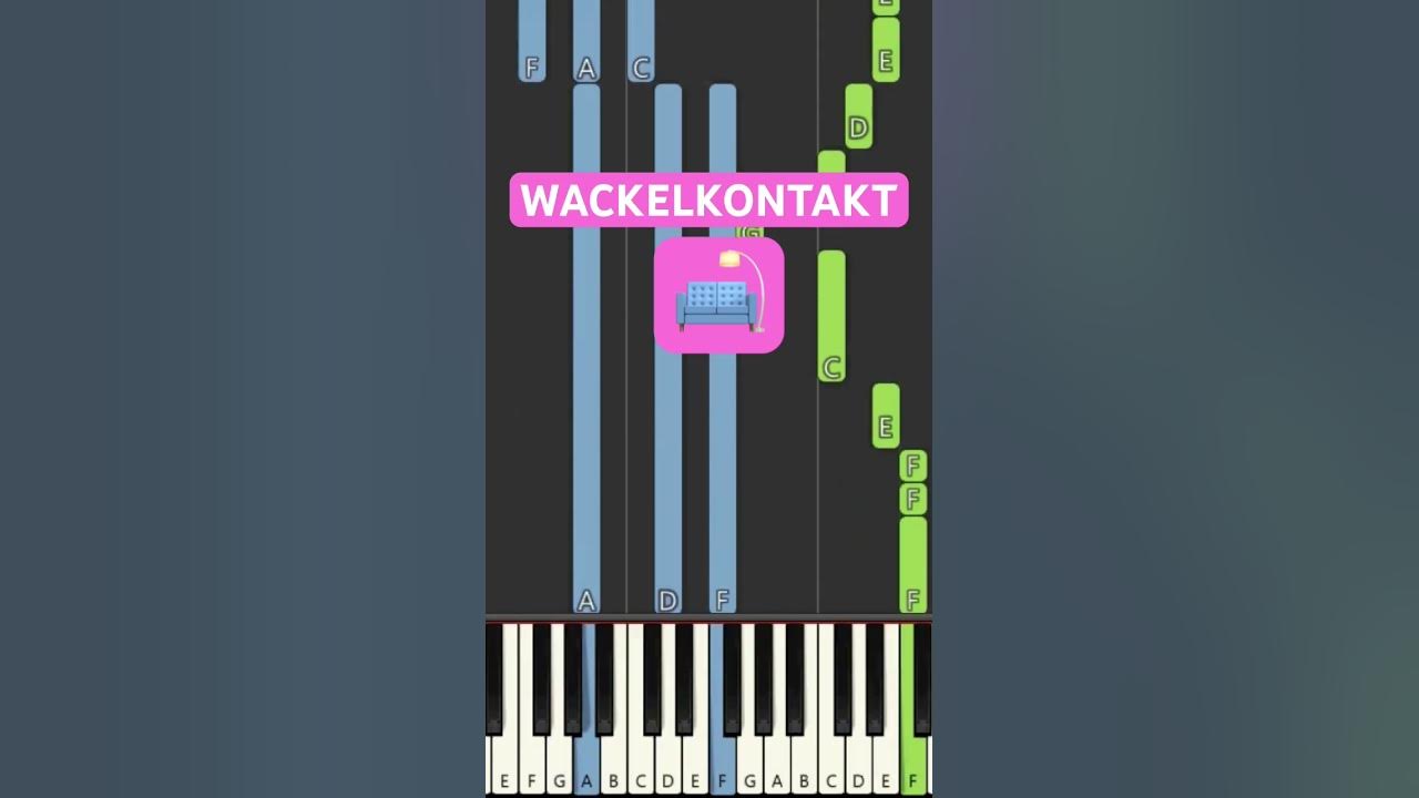 Oimara - Wackelkontakt (Piano Tutorial)