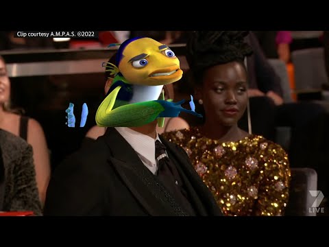 Wil Smith Slaps Chris Rock But it is Oscar And Marty #meme