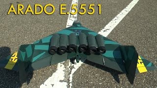 Arado E.555-1 - Prove di rullaggio