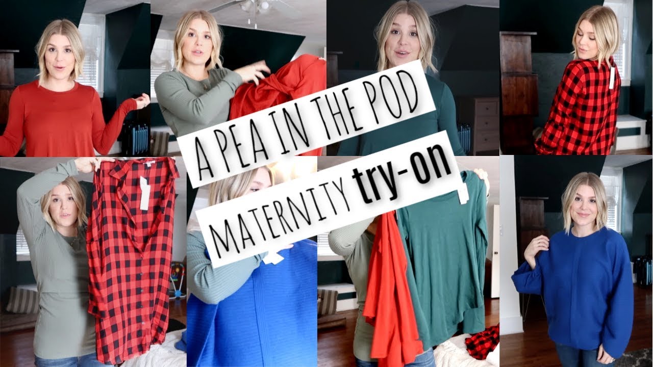 A PEA IN THE POD || MATERNITY TRY-ON HAUL || HUGE SALE