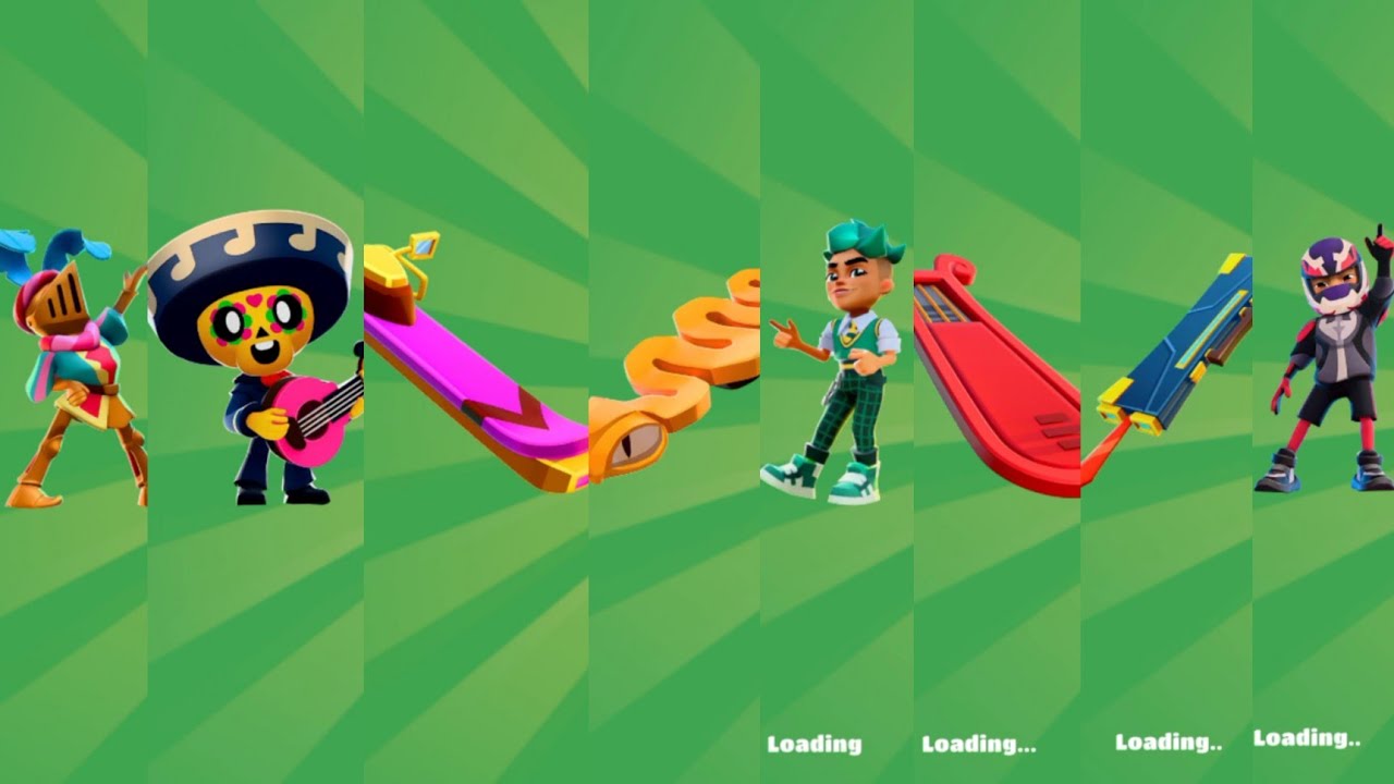 Subway Surfers : 8 Different Plant Invasion Challenges in 8 Different World Tours of Subway Surfers