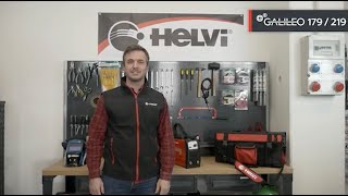 Helvi Galileo 219 - Saldatrice Inverter MMA TIG Carpenteria industria Manutenzione con Borsone