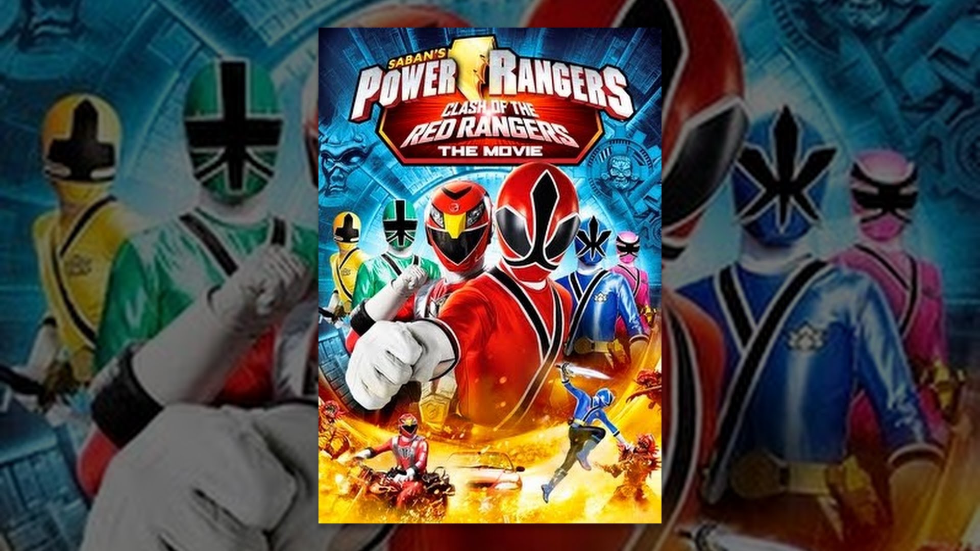 Power Rangers Clash of the Red Rangers Movie YouTube