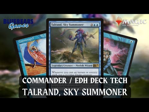mtg talrand commander deck Talrand, Sky Summoner : Toys & Games create a 2/2 blue Drake creature token with flying. Talrand, Sky Summoner *Mono Blue*