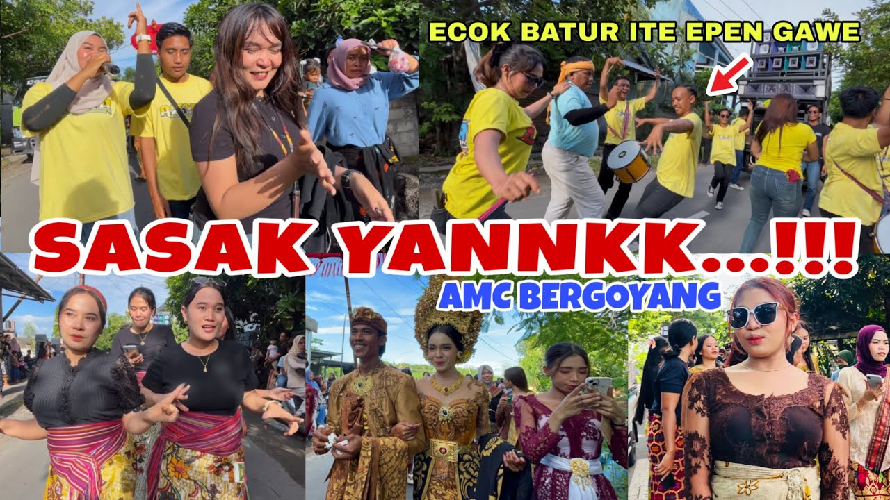 YANKK..!!! ARIK SAKKU SAYANG AZYA MUSIK NYONGKOLAN SUKADAMAI JEROWARU | MITRA AZYA 