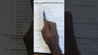 SSLC ENGLISH PREPARATORY PAPER SOLVED..... #preparatoryexam2026 #sslc206 #boardexampreparation