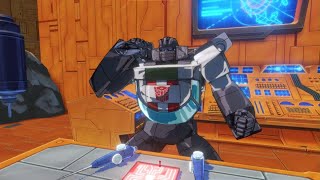 TRANSFORMERS: Devastation Sideswipe vs Megatron and Optimus Prime (Commander Difficulty)