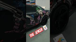Insane Joker car wrap design 🔥#joker #batman #carwrap